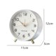 thumbnail image 2 of Reloj simple, reloj despertador de lujo, reloj de escritorio de metal esmerilado silencioso para estudiantes MFZFUKR BST3004052-2, 2 of 6