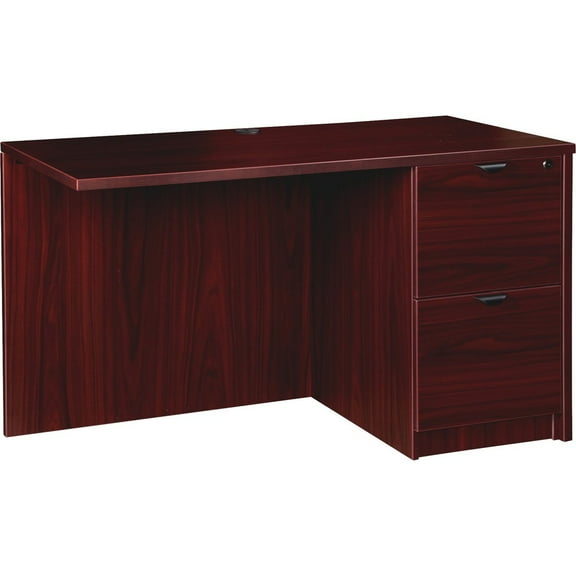 Lorell, LLR79040, Prominence 79000 Series Mahogany Return, 1 Each