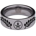 thumbnail image 2 of Spartan Shield Tungsten Carbide Ring, 2 of 9