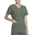 thumbnail image 3 of Scrubstar Women's Fashion Premium Ultimate Mock Wrap Scrub Top, 3 of 7