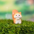 thumbnail image 3 of Stylish Tabletop Ornament, Miniature Animal Figurine For Garden Terrarium & D, Resin Figurine, Resin Statue, Durable Decor., 3 of 7
