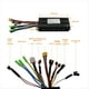 thumbnail image 4 of Controlador Sin Escobillas S869 de 36 V, 48 V y 30 A con Pantalla LCD y Medidor de 24 V A 72 V + Acelerador para Kit de Reparación de Scooters Eléctricos y Bicicletas Eléctricas., 4 of 5