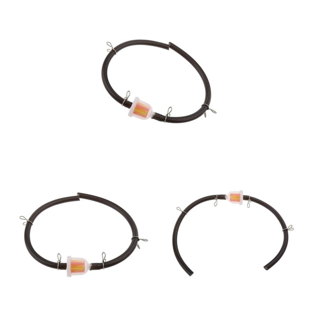 Tubo De Manguera De En Línea De De 3 Piezas Con Clips Para Scooter ATV