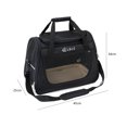 thumbnail image 3 of Bolso de transporte para gatos, 5 kg de carga, bolso de viaje para perros, bolso de hombro, suministros para mascotas (negro) Tmvgtek Libre de BPA, 3 of 7