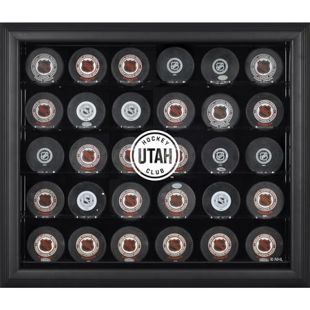 Utah Hockey Club 30-Puck Black Display Case – Fanatics Authentic Certified