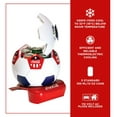 thumbnail image 2 of Coca-Cola Soccer Ball Mini Fridge, 5 Can Beverage Cooler White Red Black, 2 of 11