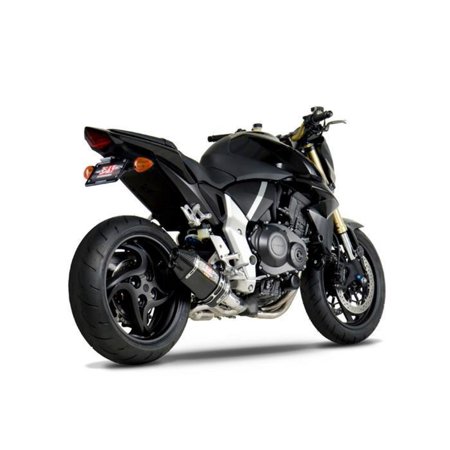 Carbon Yoshimura Race Exhaust - Yoshimura 1210043220 R-77D Race Series 3/4 Exhaust - Carbon Fiber Muffler