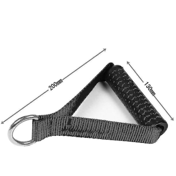 HPYGN - Mangos De Ejercicio, Accesorios De Mango De Repuesto Para Poleas De Máquina De Cables, Banda De Resistencia Y Entrenador De Fuerza, Accesorios De Entrenamiento Desplegable, Gimnasio En Casa