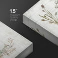 thumbnail image 4 of PixonSign Canvas Print Wall Art Wood Panel Flowers In Glass Vases Nature Wilderness Illustrations Modern Art Botanical Floral Farmhouse/Country Relax/Calm/Cozy for Bedroom - 32"x48", 4 of 5