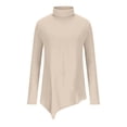thumbnail image 4 of EDFBUYKRS Striped Long Sleeve Shirts for Women Crewneck Tunic Tops Color Block Blouses Fall Pullover M, 4 of 4