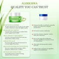 thumbnail image 4 of Aloderma Hydrating Face Cream with 65% Organic Aloe Vera - Hydrating Facial Cream with Hyaluronic Acid & Allantoin - Nourishing Aloe Vera Skin Cream for Women, Men - Moisturizer for All Day Hydration, 4 of 9