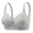 Silver, variant on Bras for Women,New Plus Size High End Bra Embroidered Lace Jacquard Gathered Side Support Sexy Back Bra for Everyday Style,Sports Bras for Women,Beige,36