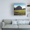 thumbnail image 3 of David Carter Brown 'Weathered Barns Navy' Canvas Art, 3 of 4