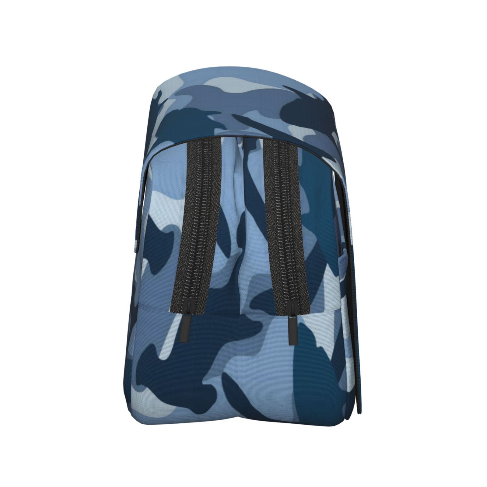 Large-Capacity Flip-Top Double-Layer Pencil Case, Multi-Functional Pocket Pen Case, Durable Stationery Organizer Camouflage-Patterned Shark