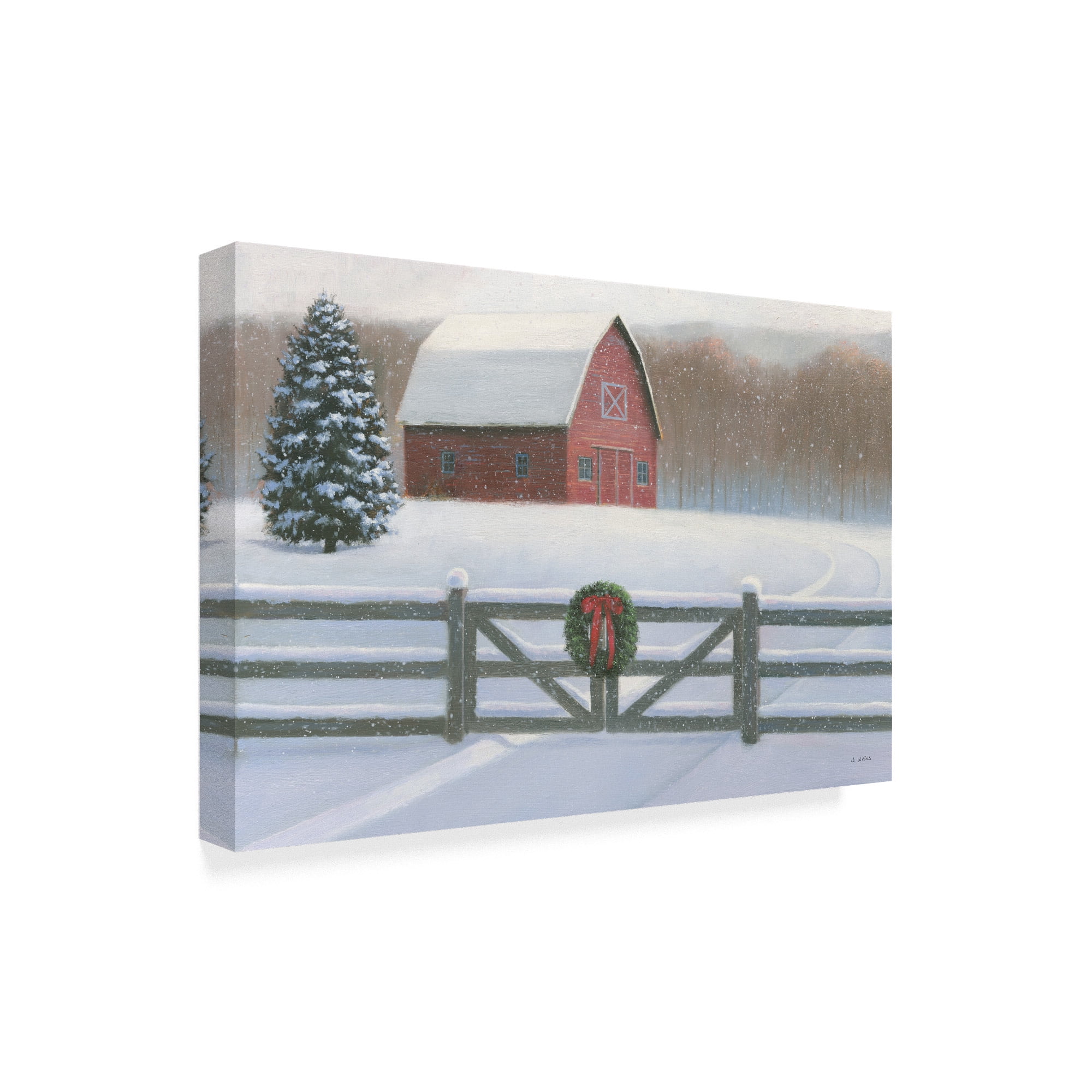 Trademark Fine Art 'Christmas Affinity VI' Canvas Art by James Wiens