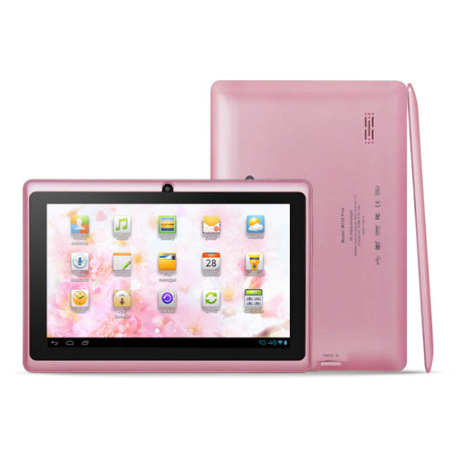 Kocaso M752 7" Android Tablet, 1.2GHz CPU, 512MB RAM, 4GB Storage, Dual Cameras, WiFi, Google Play, Black