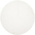 thumbnail image 4 of SAFAVIEH Sybella Solid Plush Polyester Sheep Shag Area Rug, Ivory, 8' x 10', 4 of 10