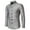 Silver, variant on Elvqul Mens Shirts Long Sleeve Fashion Collared Button up Gold Soft Tees Sequin Shirts
