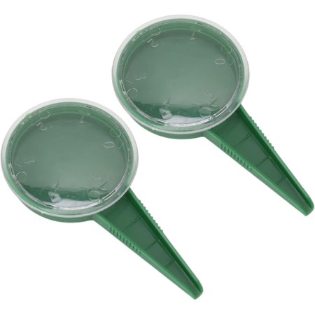 10pcs Hand Seed Sower with 5 Different Settings Reusable Seed Dispenser Seed Planter Tool for Transplanting Plant Green