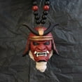 thumbnail image 2 of Colgante Colgante De Coche Con Samurai Hannya Japonés Oni Casco Coche Espejo Retrovisor Encanto Colgante De Moda Decoración De Coche seitruly AP006129-06, 2 of 6