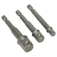 thumbnail image 2 of Paquete De 3 Adaptadores De Punta De Manguito Hexagonal Tuerca De Taladro Barras De Conversión De Manguito Zulema Adaptador de punta de vaso, 2 of 7
