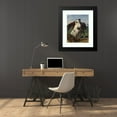 thumbnail image 4 of Horace Vernet 19x24 Black Modern Framed Museum Art Print Titled - The Lion Hunter (1833), 4 of 5