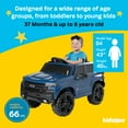 thumbnail image 5 of Kidzone 12V Battery Powered Licensed Chevrolet Silverado Truck - Black, 5 of 6