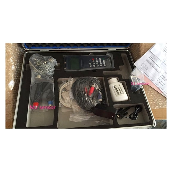 TDS-100H-M1/M2  S1/S2 Handheld Ultrasonic Flow Meter Flowmeter With Clamp On Sensor (DN15-700mm) ,Stable Performance