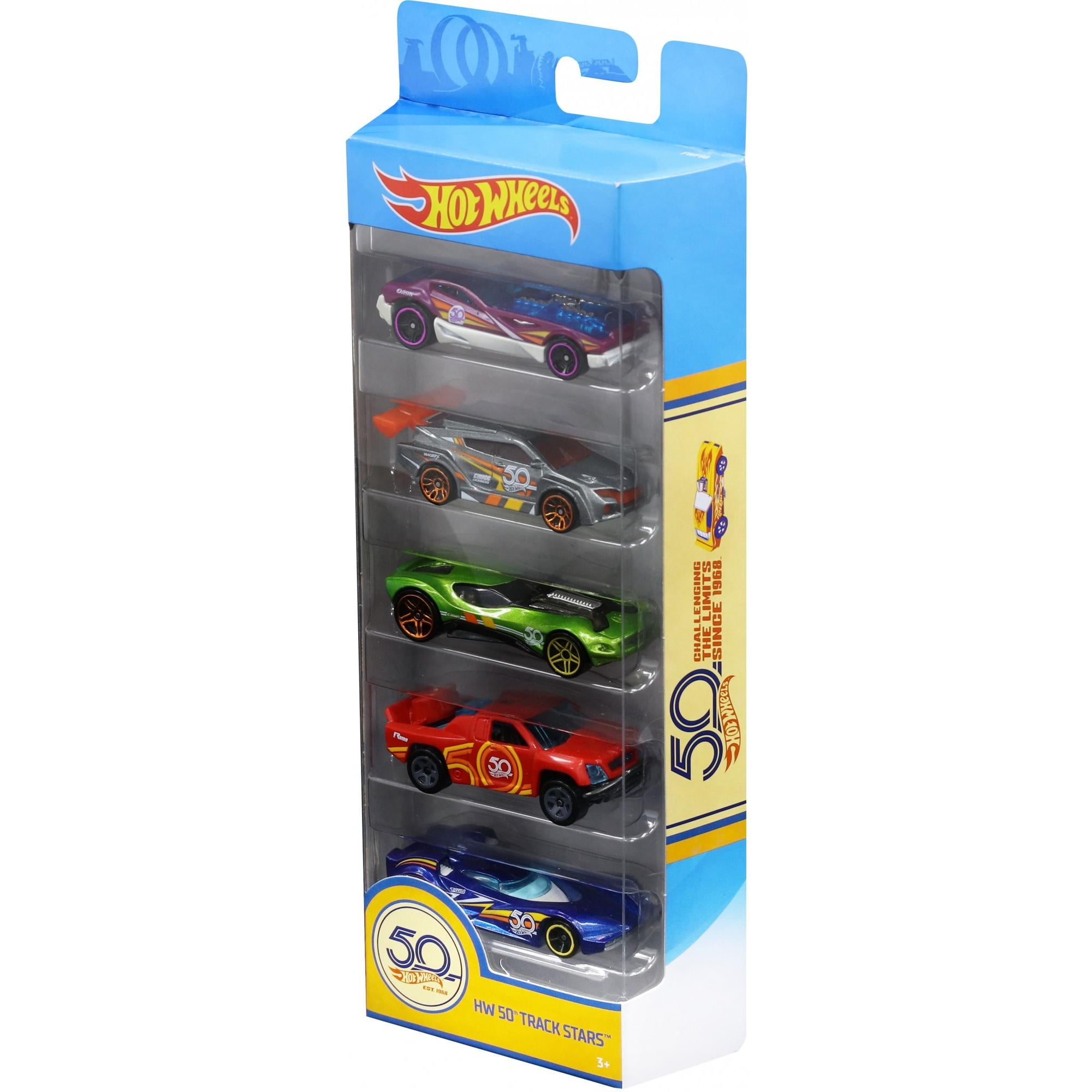 hot wheels 50th anniversary 5 pack