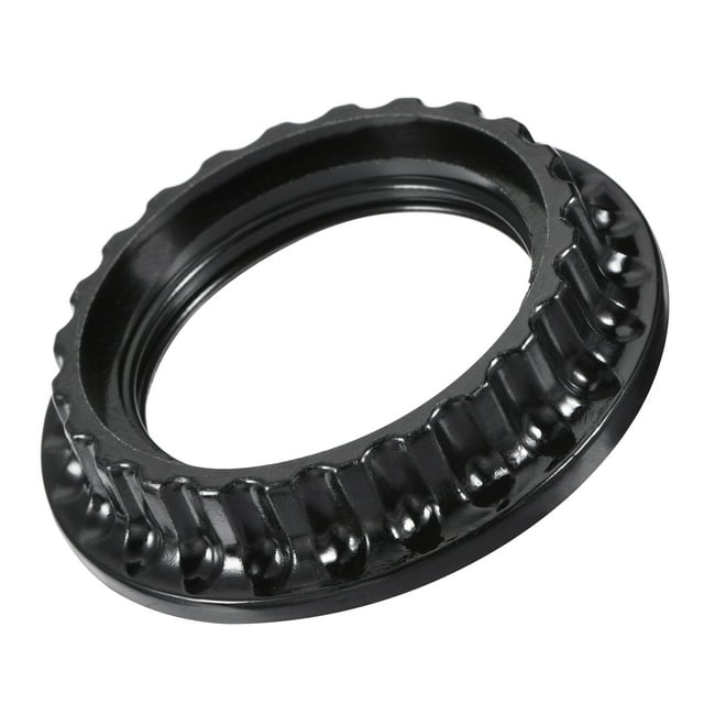 Unique Bargains Light Socket Rings Adapter Replacement for 34mm E26/E27 Lamp Holder Black Pack of 8