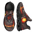 thumbnail image 1 of Zapatos de plataforma Gool con diseño de calavera y lava de malla para mujer, zapatillas transpirables con cordones y plataforma, calzado para mujer, 1 of 6