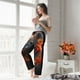 thumbnail image 5 of Balery Cute Maple Leaf Koala Pantalones de pijama para mujer, pijamas ultraligeros, pantalones de estar por casa-Medium, 5 of 6