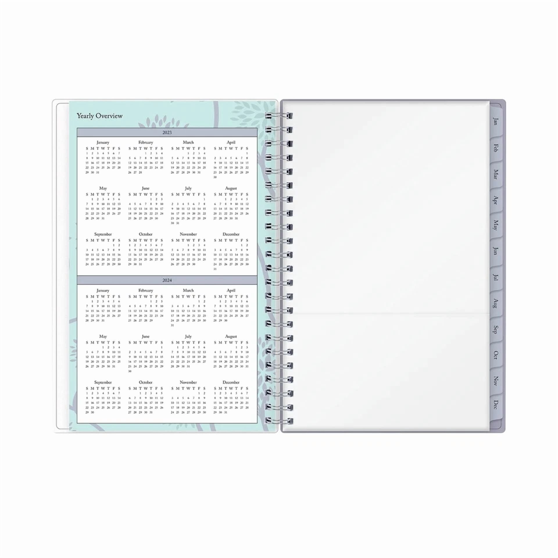 Blue Sky 2023 Weekly And Monthly Planner, January - December, 5" X 8", Froste...