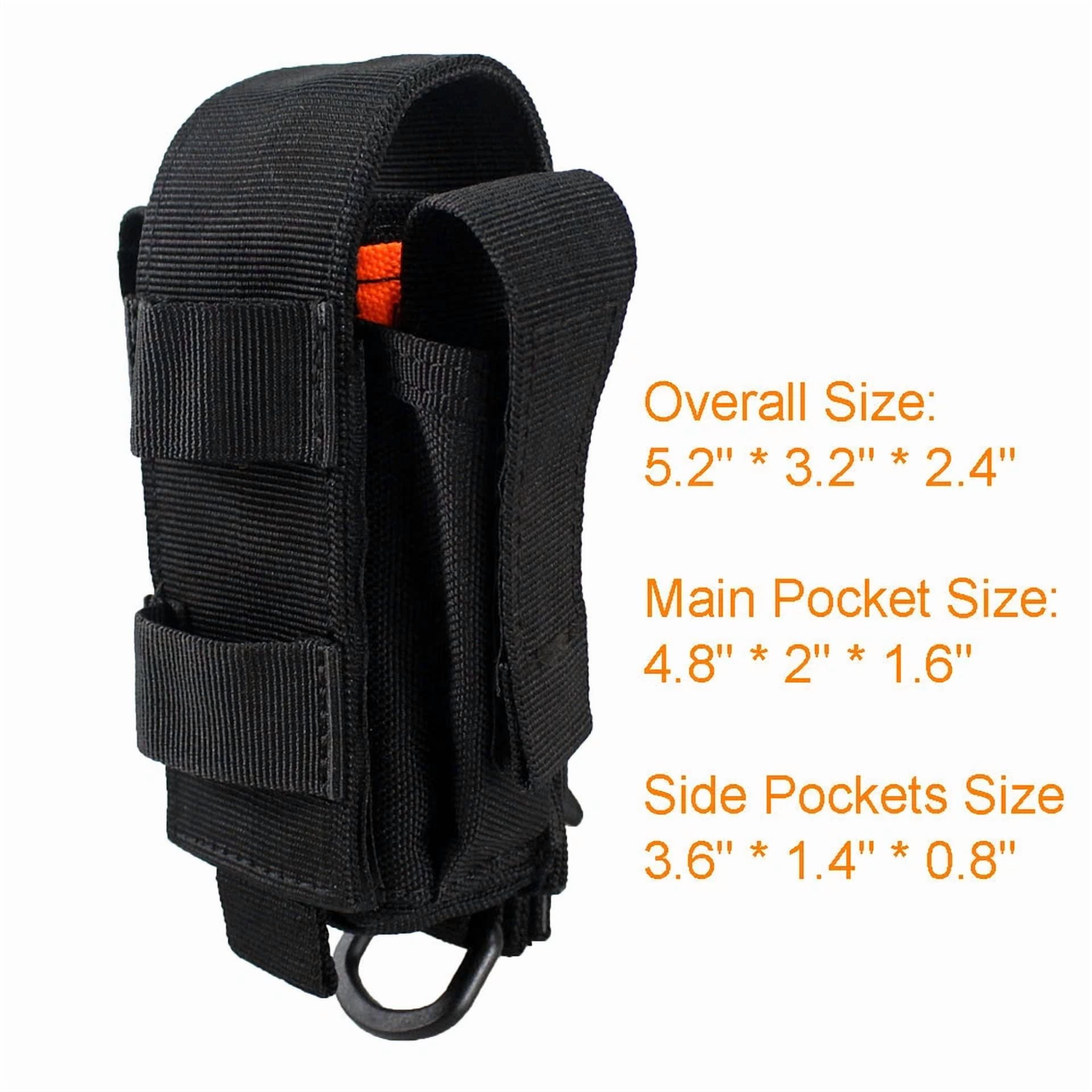 CIRCLE- Tactical Molle Tools Pouch Multi Pockets Tool Sheath Holster Holder Organizer