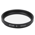 thumbnail image 2 of Camera Lenses Filters, Star Filter 37mm Port Easy Installation Aluminiun Alloy Optical Glass   for Photo, 2 of 7