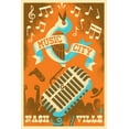 thumbnail image 3 of Nashville, Tennessee, Music City (100% Cotton Canvas Reusable Tote Bag), 3 of 3