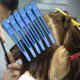 thumbnail image 3 of 6 Piezas Pinzas para el Cabello Salvador Clips de Sección Antideslizantes Azul, 3 of 8