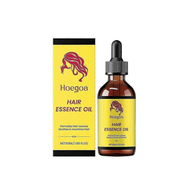 Natural Hair Essence Oil, Promotes Growth, Soothes & Nourishes Scalp, for Frizzy and Damaged, Suitable for Men and Women