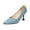 Blue, variant on Fesfesfes White Heels Women's Shoes Casual Slip-on Sandals High Heel Fashion Pointed Toe Snake Print Stilettos 9(42)