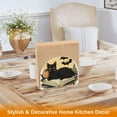 thumbnail image 6 of Yayeee Napkin Holder for Table Kitchen Paper Tissue Organization, Beige Halloween Cat, 6 of 8