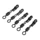 thumbnail image 2 of 50 Unids Aleación Pesca Swivels Snap Conectores 0.94 '' Rolling Swivels Carp Fishing Accessories 2.4cm, 2 of 7