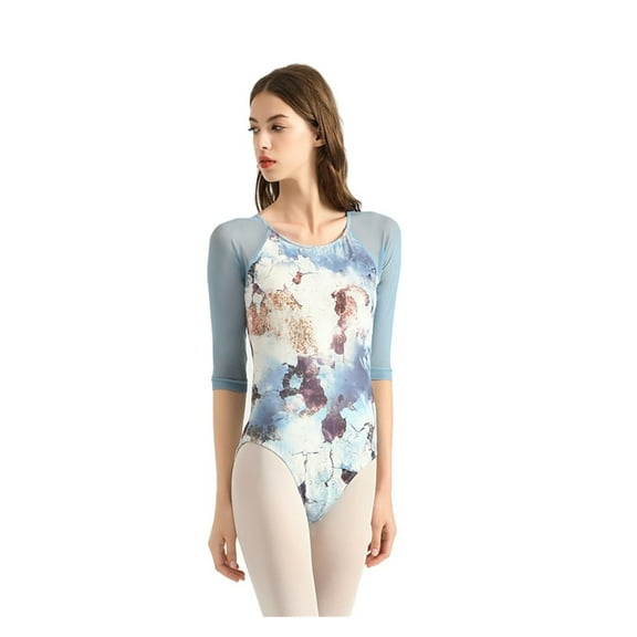 Long Sleeve Ballet Leotards Adult Elegant Practice Ballet Dancing Wear Women Gymnastics Leotard Dance Coverall