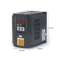 thumbnail image 2 of 1.5KW / 2.2KW VFD Inverter 220 VFD Frequency Converter 3 Phase Output Machine Drive Inverter For Motor, 2 of 6
