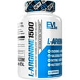 thumbnail image 6 of Evlution Nutrition Nitric Oxide Booster L-Arginine Supplement - High Potency Nitric Oxide Supplement with 5000mg of L Arginine for Enhanced Pumps Energy Muscle Growth and Vascularity - Unflavored, 6 of 7