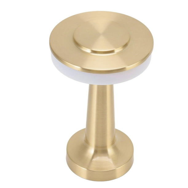 Lámpara de Mesa LED Portátil, Luz Nocturna Recargable Con Control Táctil retro para Sala de Estar y Bar de Hotel