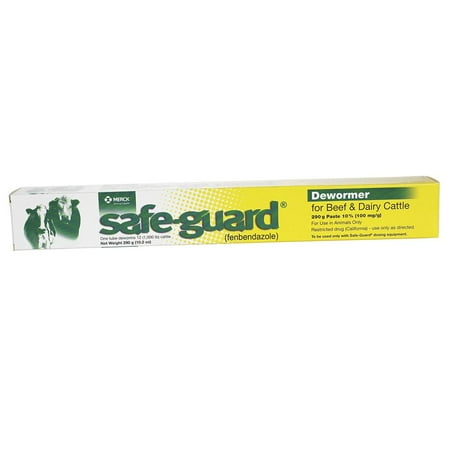 UPC: 0021784472296 | Safeguard Animal Health International IN3260 Cattle Dewormer Paste 290-gm. – Quantity 12