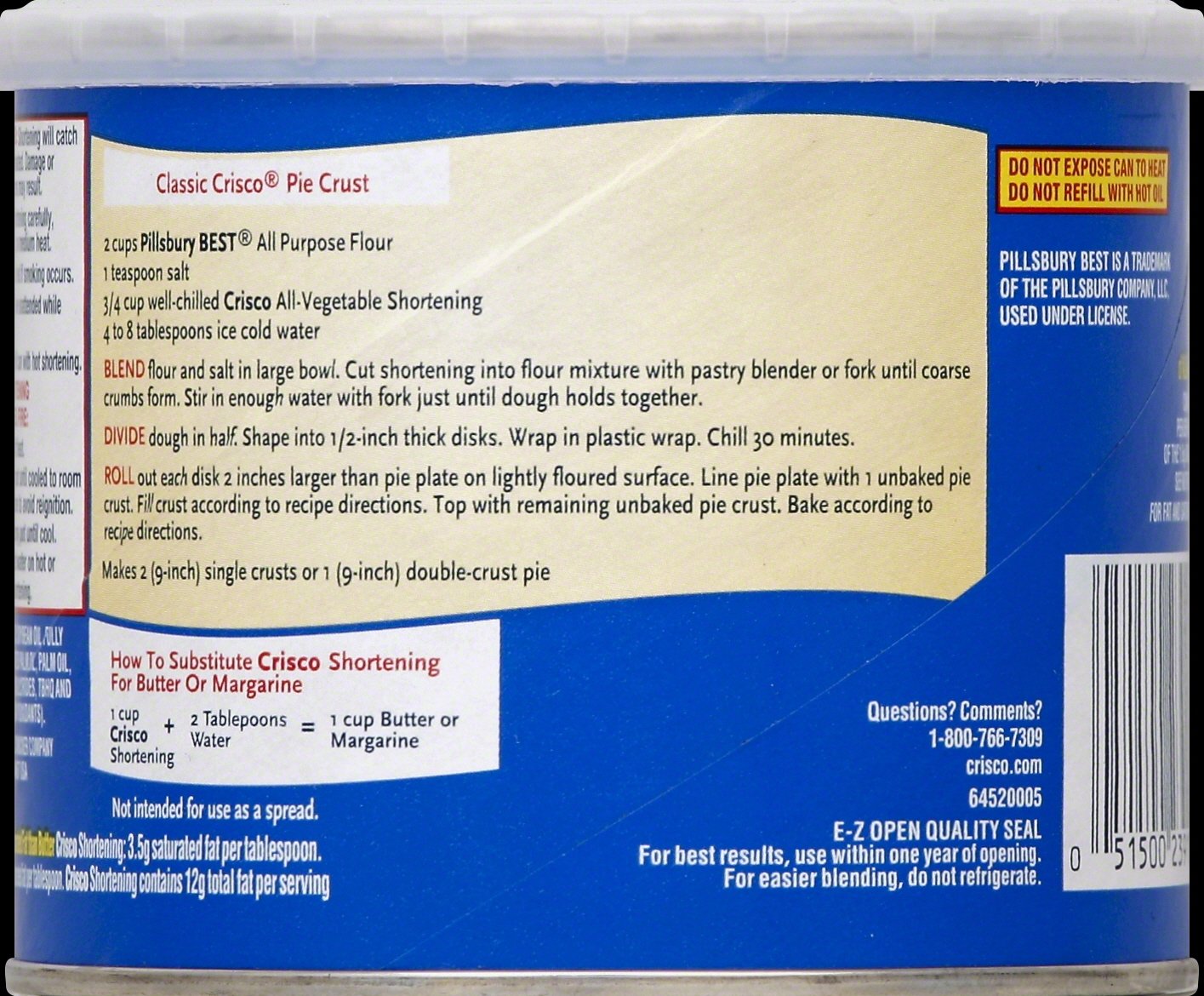 33 Crisco Shortening Nutrition Label Label Design Ideas 2020