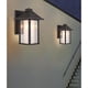 thumbnail image 2 of Lámpara de pared para exteriores, impermeable, sencilla, moderna, para césped, villa, jardín, pared exterior, puerta, balcón, hogar, 2 of 5