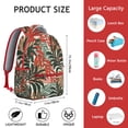 thumbnail image 6 of College Prep Hawaii Tropical Wind Palm Leaves Backpack: Durable & Lightweight Laptop Daypack with Large Capacity, Perfect for Campus Commute, The Perfect Gift for High School and College Students, 6 of 6