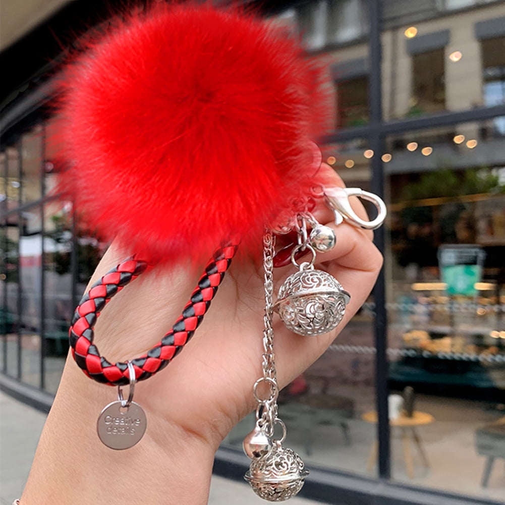 Soft Comfortable Faux Fur Fluffy Pompom Fashionable Beautiful Faux Fur Fluffy Pom Poms for Daily Use DIY Decoration Type 7